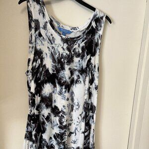 Simply Vera Vera Wang Very Soft Tie Dyed Sleeveless top in XL